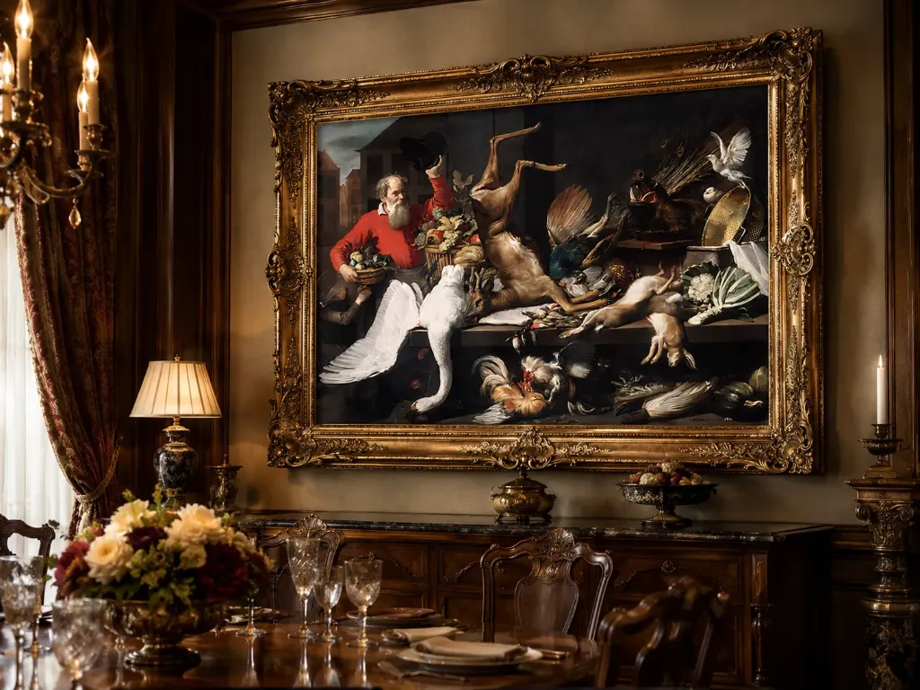 Frans Snyders Baroque Still Life – 16K Restored Digital Download